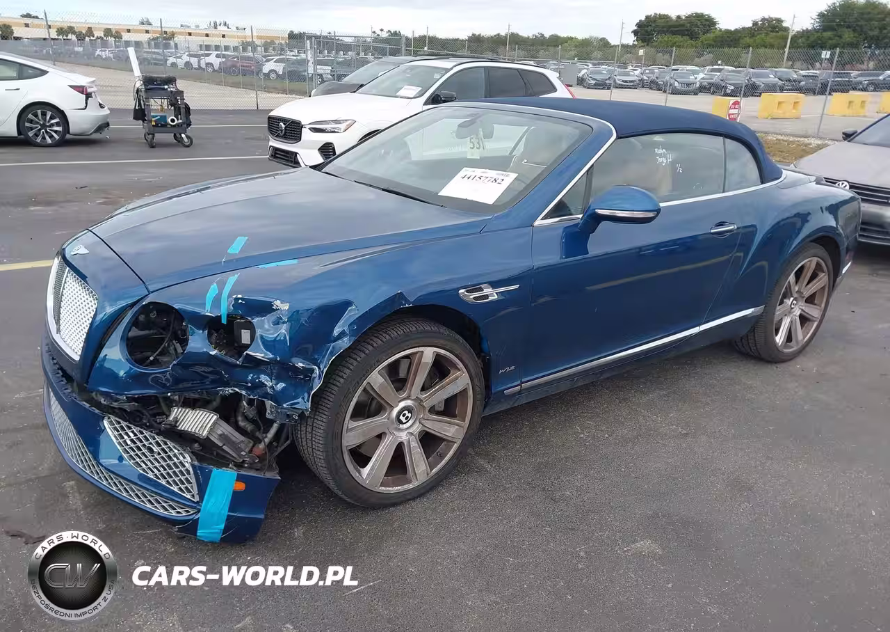 2016 Bentley Continental Gt W12 VIN:SCBGU3ZA3GC052654 - 2