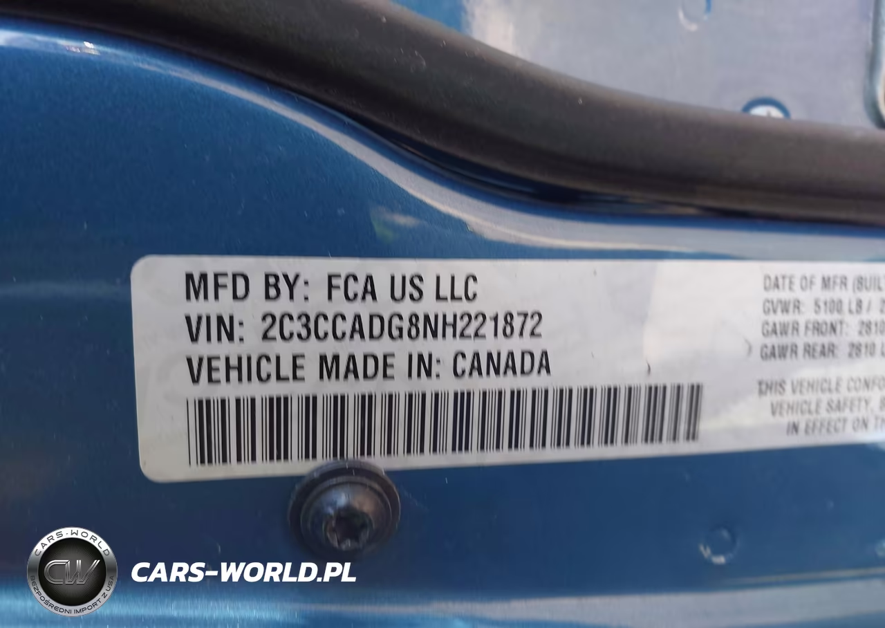 2022 Chrysler 300 Touring L VIN:2C3CCADG8NH221872 - 9