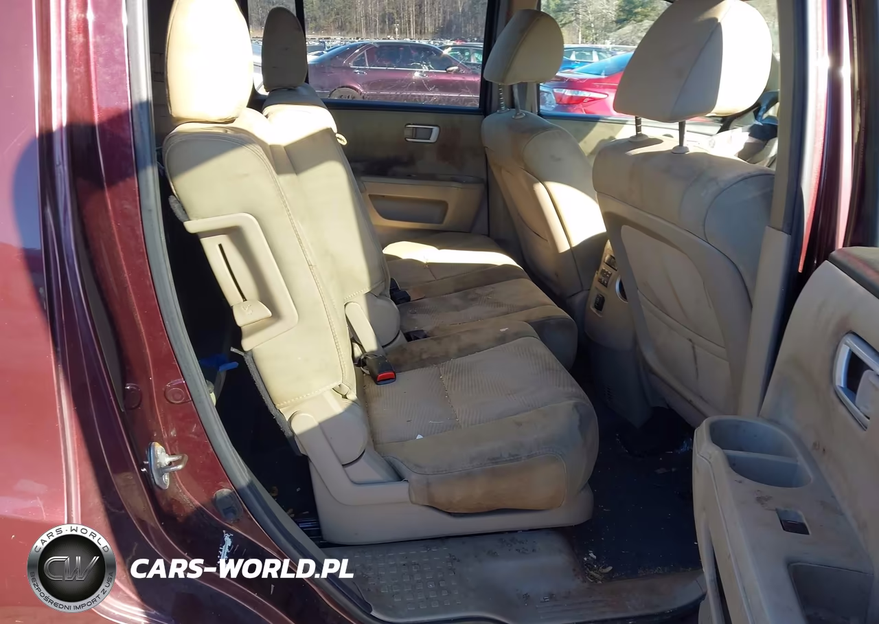 2013 Honda Pilot Lx VIN:5FNYF4H24DB049370 - 8