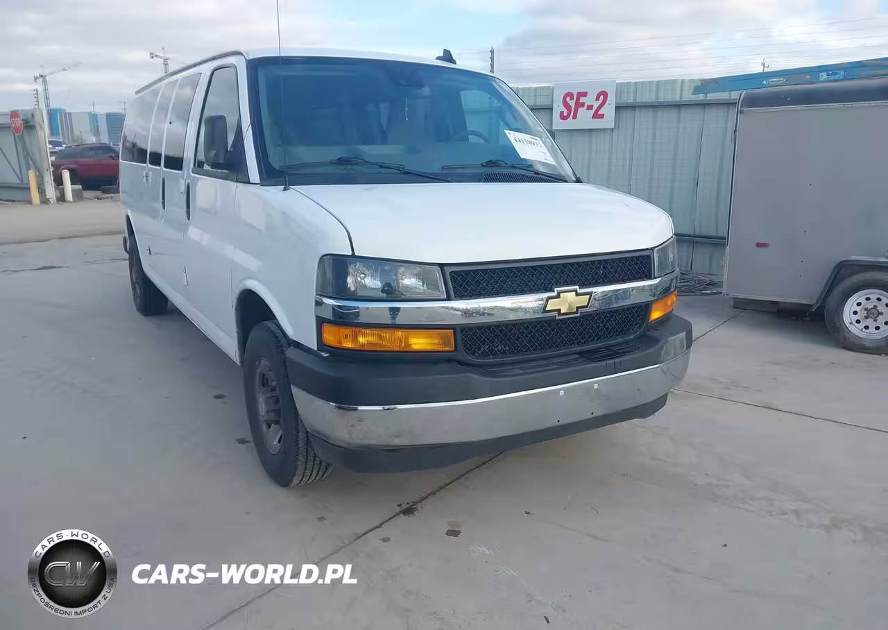 2025 Chevrolet Express Passenger Rwd 3500 Extended Wheelbase Lt