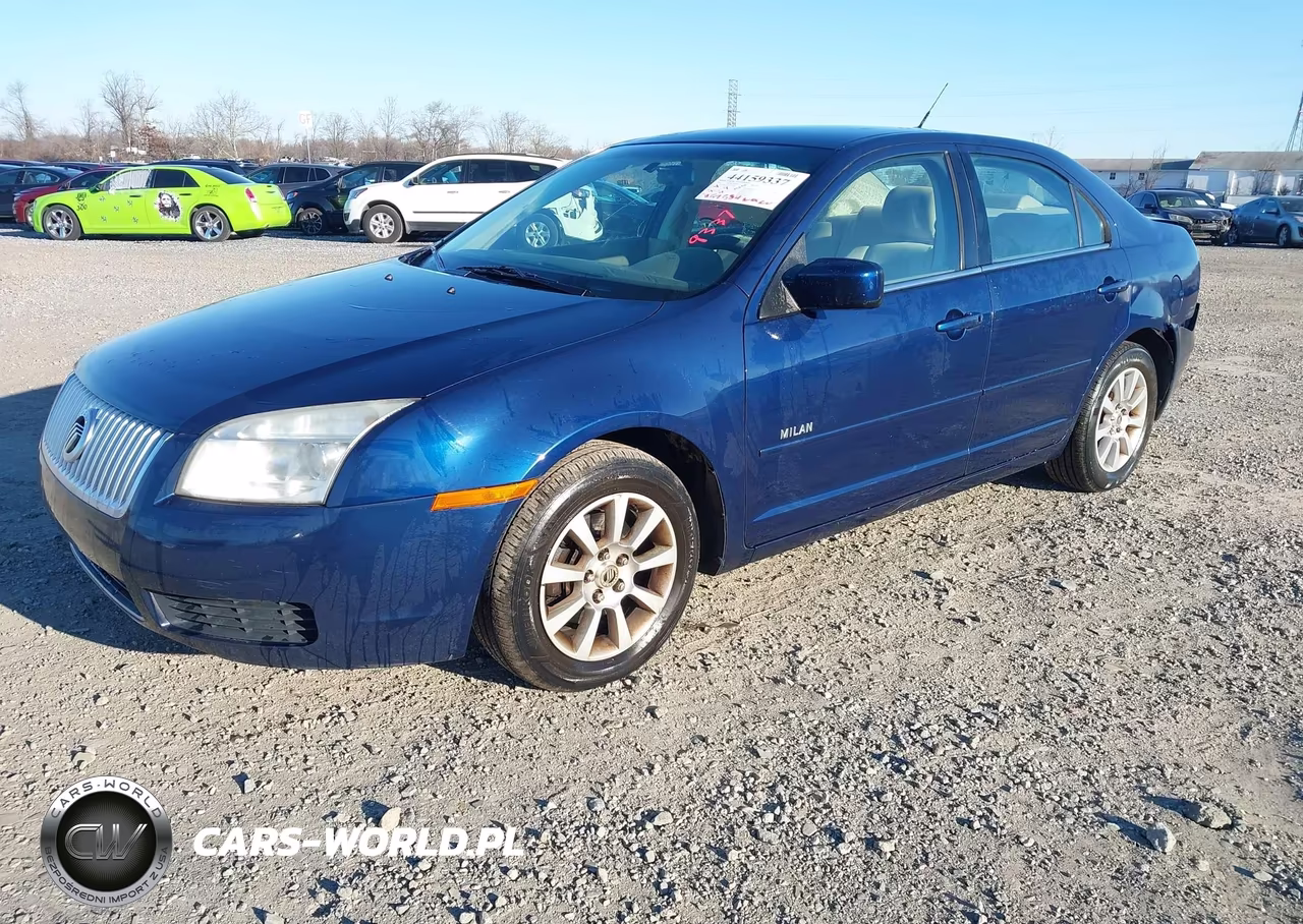 2007 Mercury Milan V6 VIN:3MEHM07117R653869 - 2