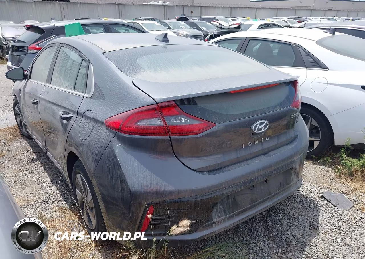 2017 Hyundai Ioniq Hybrid Sel VIN:KMHC75LCXHU057348 - 3
