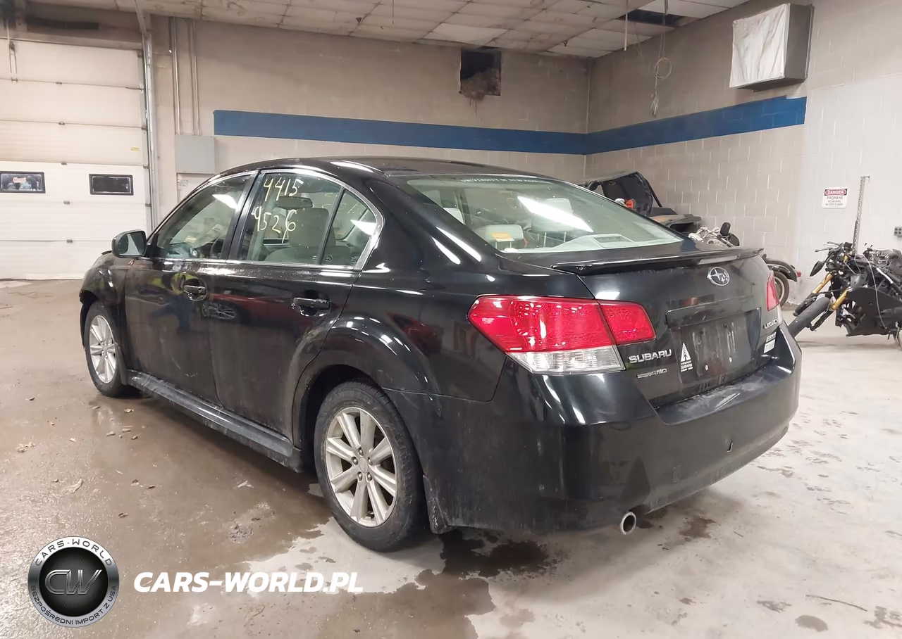 2011 Subaru Legacy 2.5I Premium VIN:4S3BMBC68B3250306 - 3