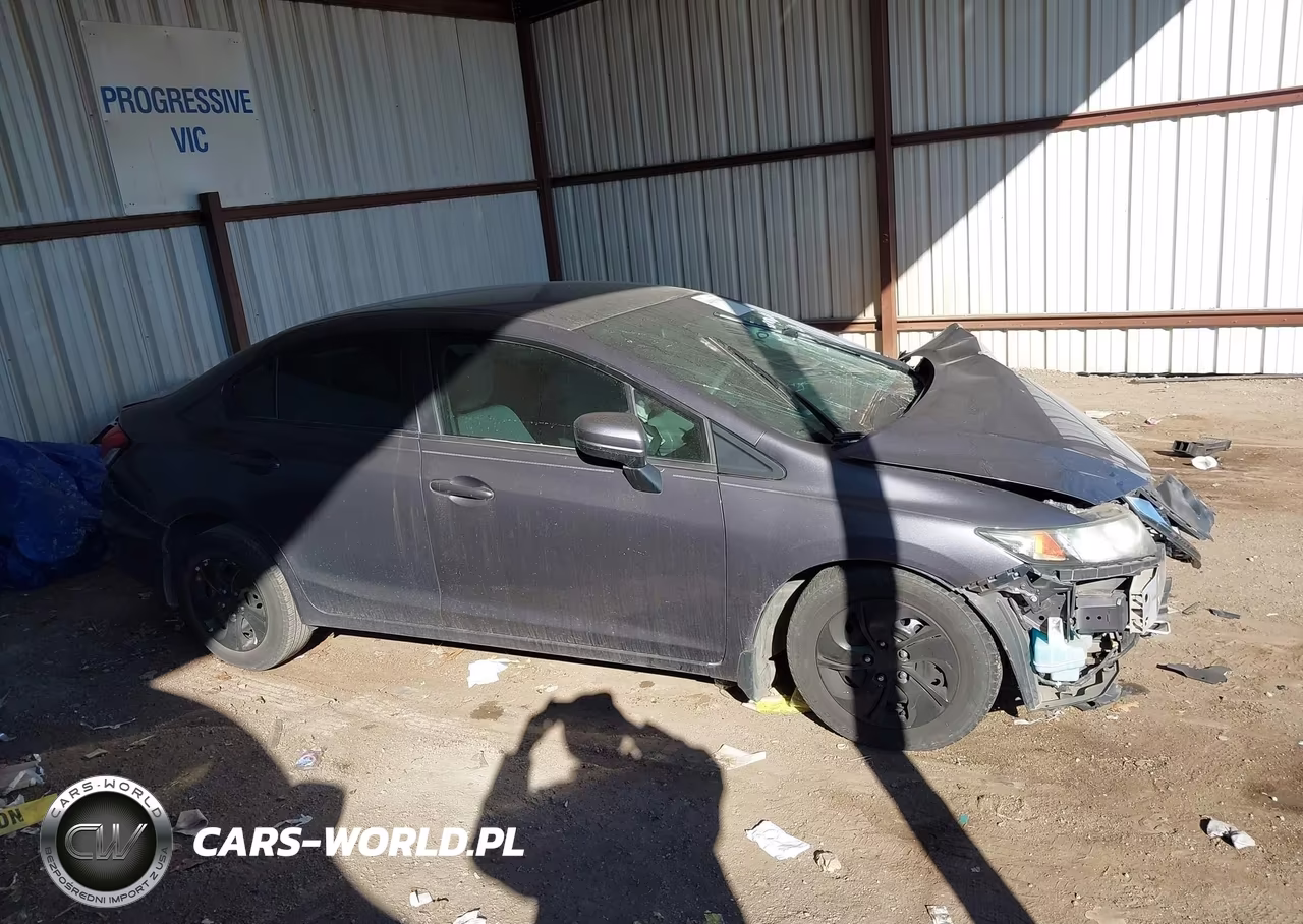 2014 Honda Civic Lx VIN:19XFB2F55EE044643 - 13