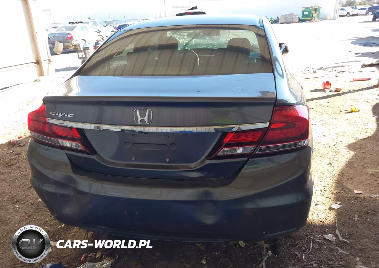2014 Honda Civic Lx VIN:19XFB2F55EE044643 - 16