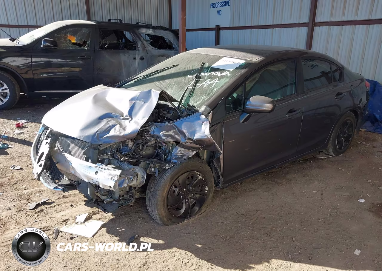 2014 Honda Civic Lx VIN:19XFB2F55EE044643 - 2