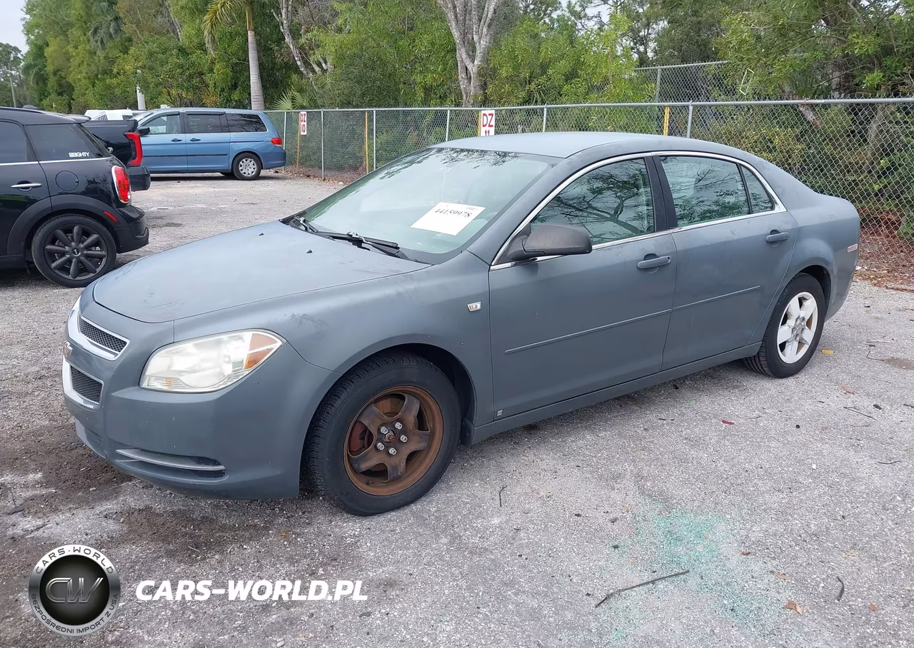 2008 Chevrolet Malibu Ls VIN:1G1ZG57B684247530 - 2