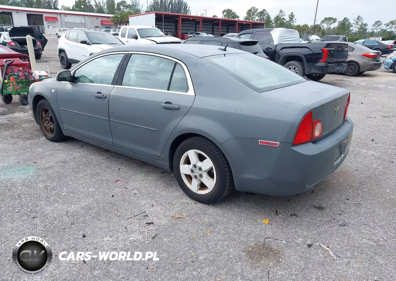 2008 Chevrolet Malibu Ls VIN:1G1ZG57B684247530 - 3