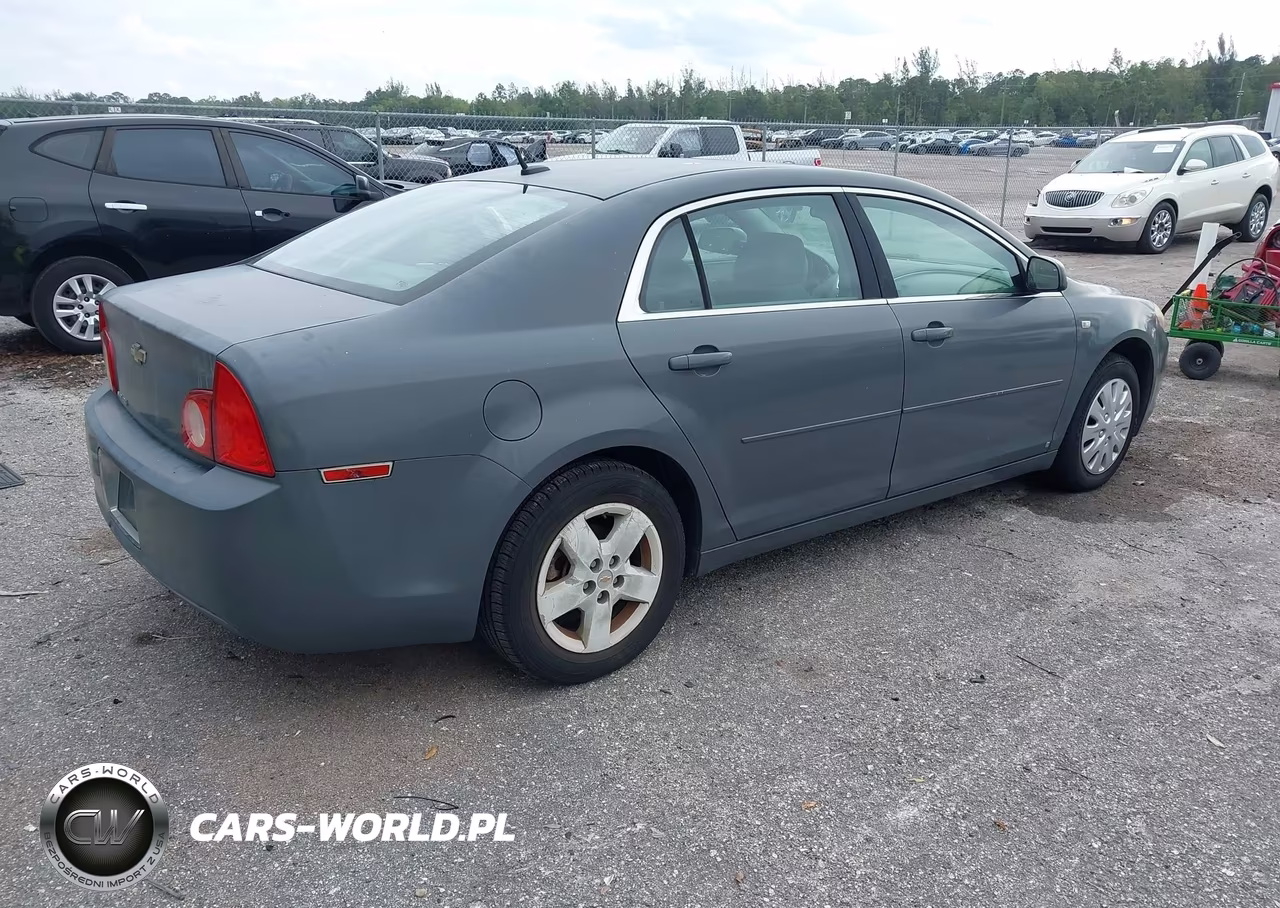 2008 Chevrolet Malibu Ls VIN:1G1ZG57B684247530 - 4