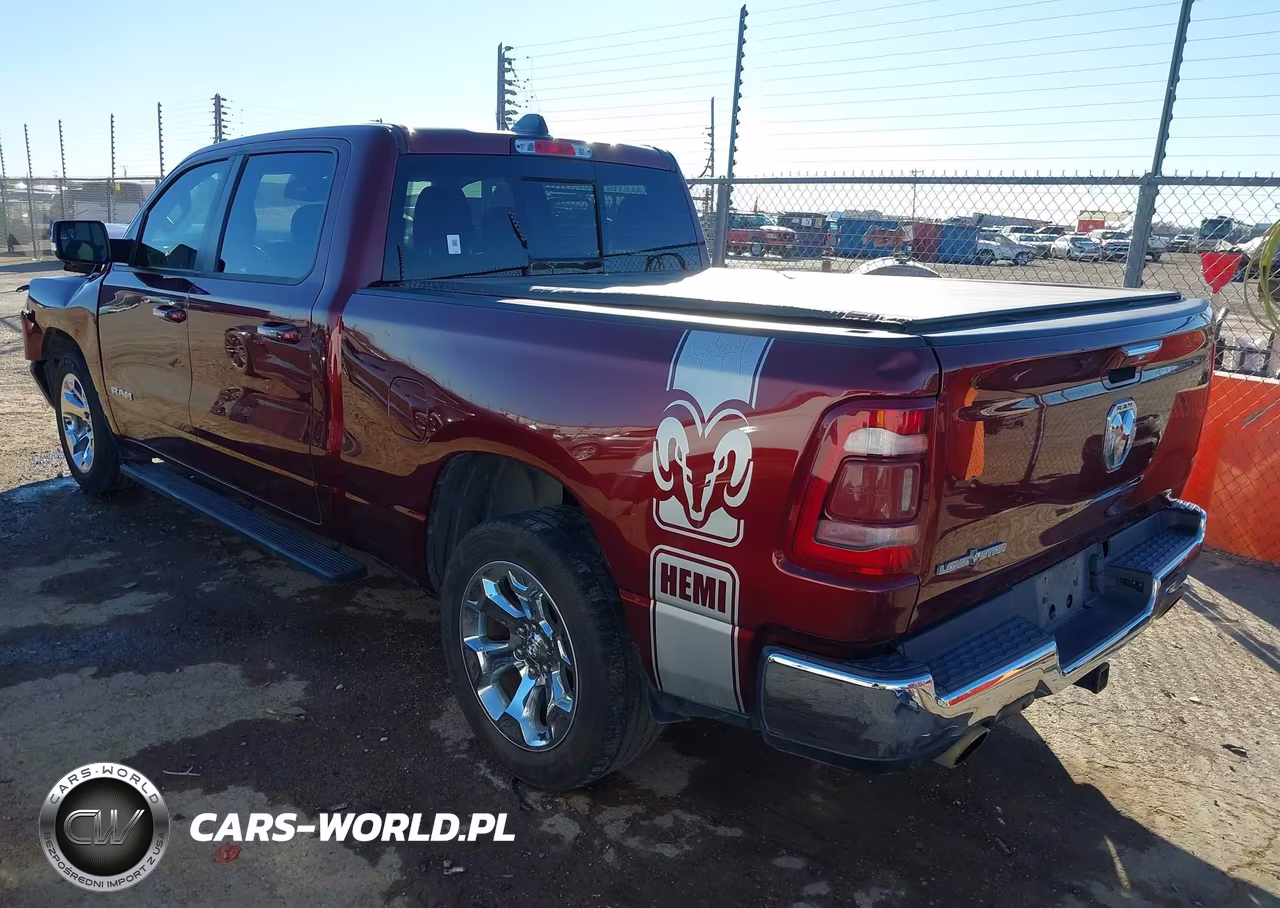 2019 Ram 1500 Big Horn-Lone Star 4X2 6'4 Box VIN:1C6RREMT6KN568202 - 3