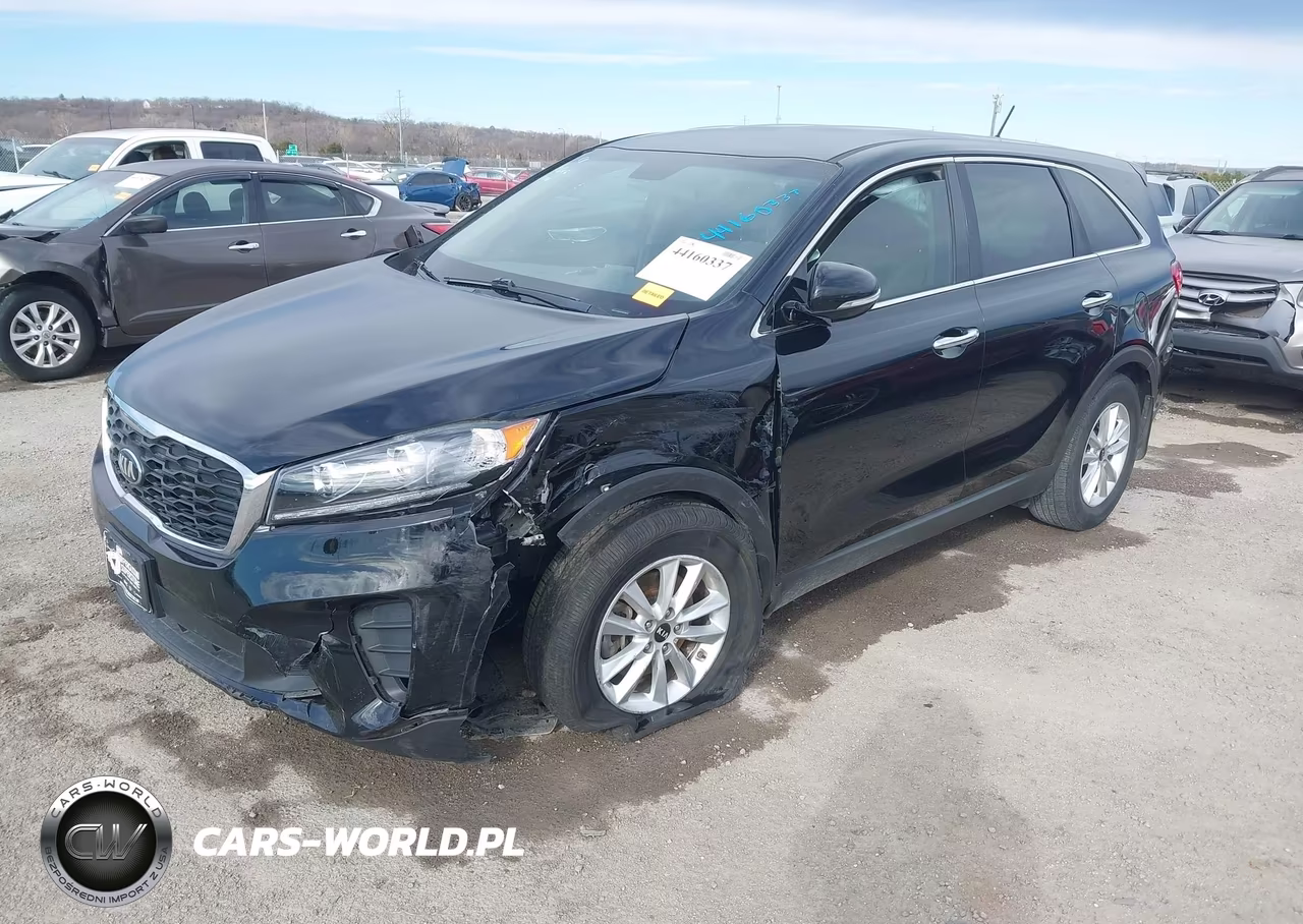 2019 Kia Sorento 2.4L Lx VIN:5XYPG4A30KG576615 - 2