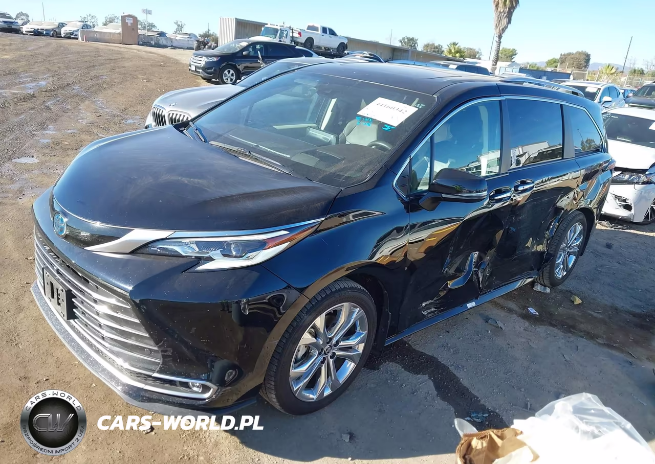 2023 Toyota Sienna Platinum VIN:5TDERKEC8PS170771 - 2