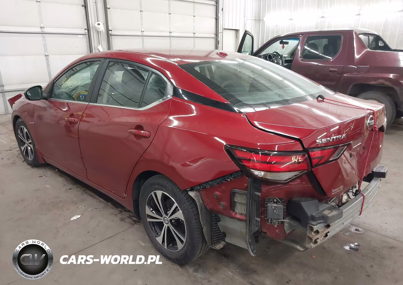2020 Nissan Sentra Sv Xtronic Cvt VIN:3N1AB8CV9LY222926 - 3