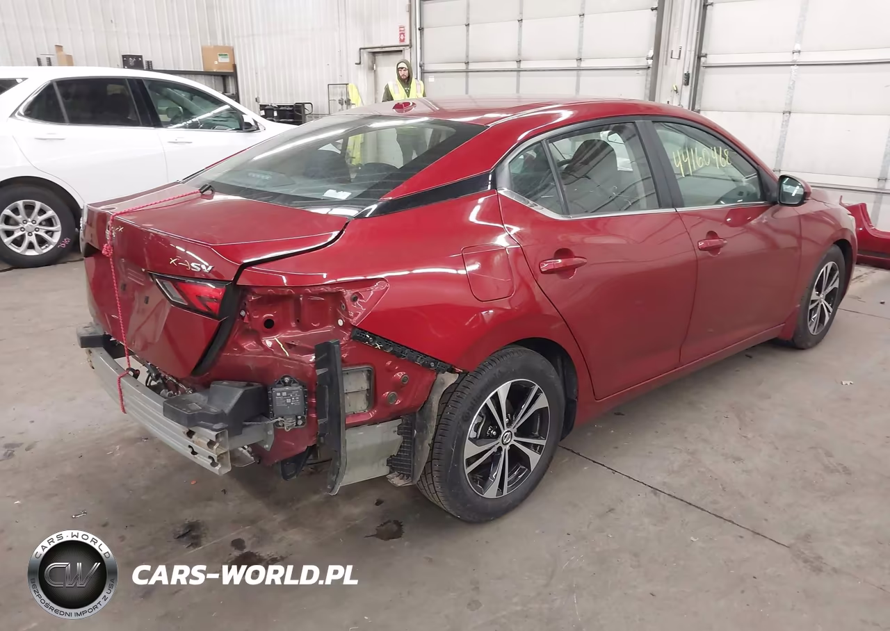 2020 Nissan Sentra Sv Xtronic Cvt VIN:3N1AB8CV9LY222926 - 4