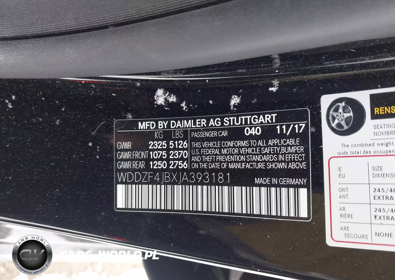 2018 Mercedes-Benz E 300 VIN:WDDZF4JBXJA393181 - 9