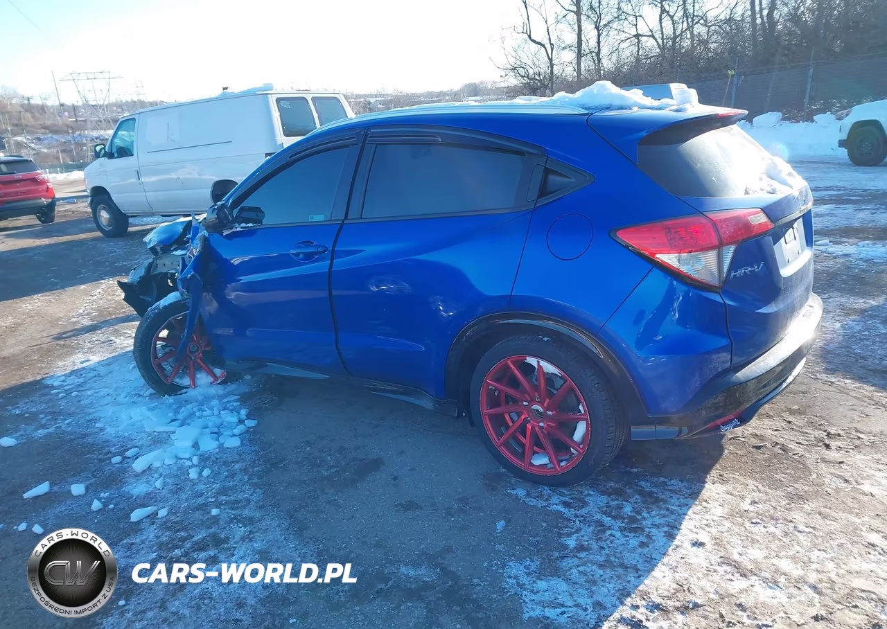 2022 Honda Hr-V Awd Sport VIN:3CZRU6H17NM721295 - 3