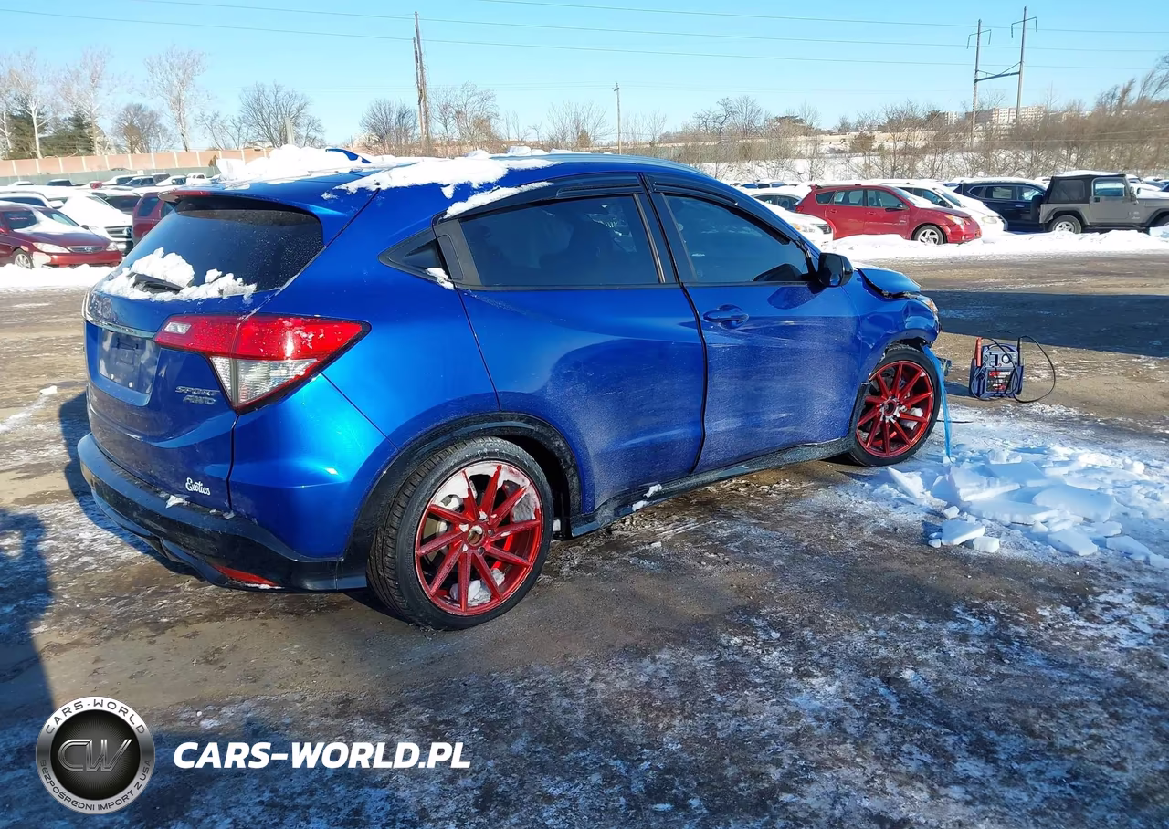 2022 Honda Hr-V Awd Sport VIN:3CZRU6H17NM721295 - 4