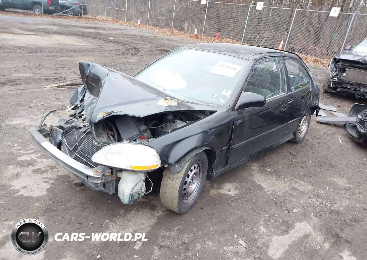 1998 Honda Civic Dx VIN:2HGEJ6447WH115588 - 2