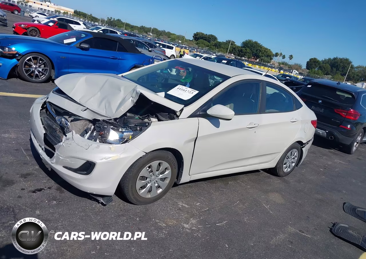 2017 Hyundai Accent Se VIN:KMHCT4AEXHU181565 - 2