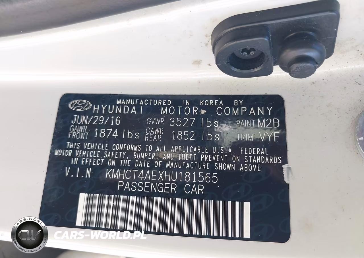 2017 Hyundai Accent Se VIN:KMHCT4AEXHU181565 - 9
