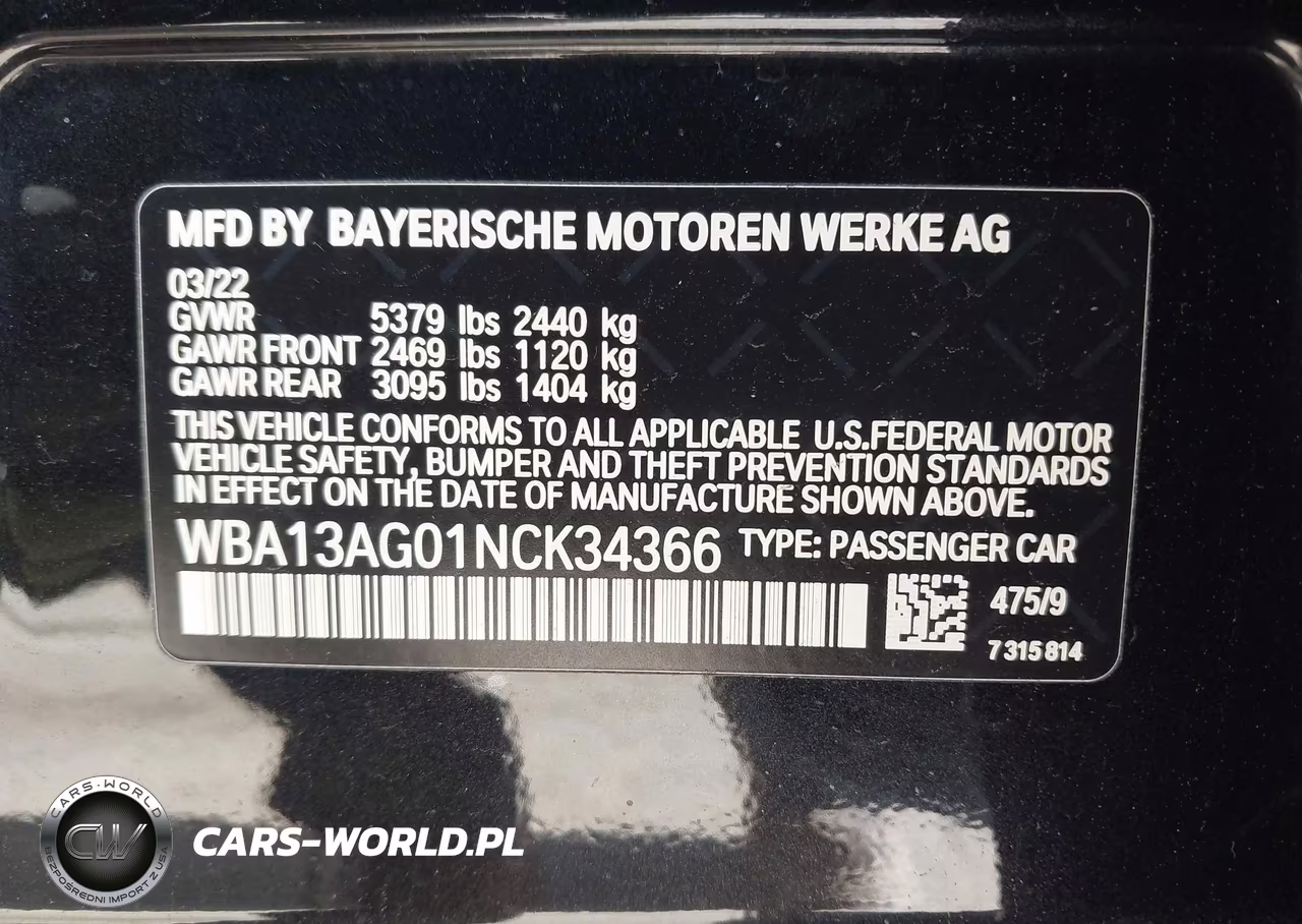 2022 BMW 530E VIN:WBA13AG01NCK34366 - 9