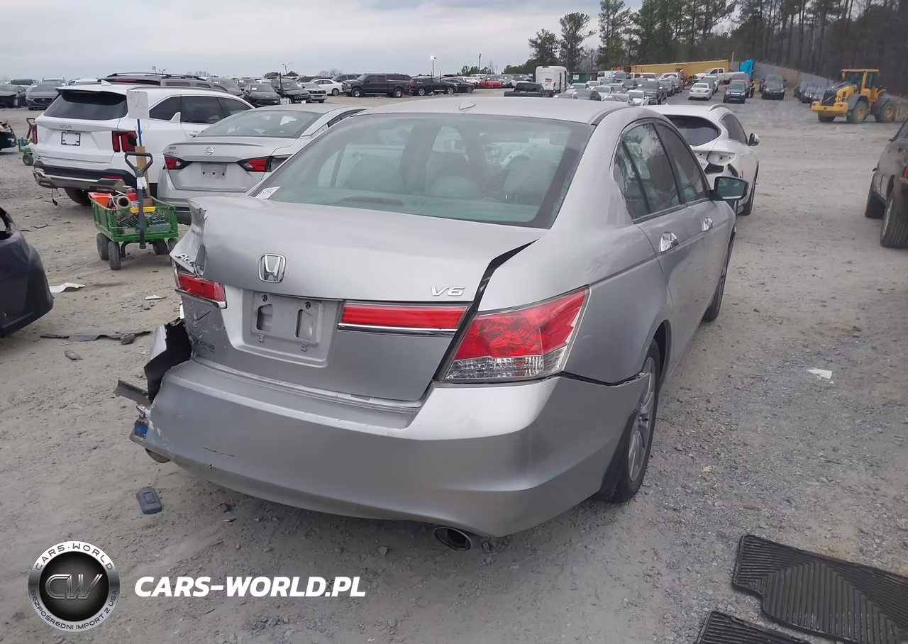 2012 Honda Accord 3.5 Ex-L VIN:1HGCP3F80CA015931 - 4