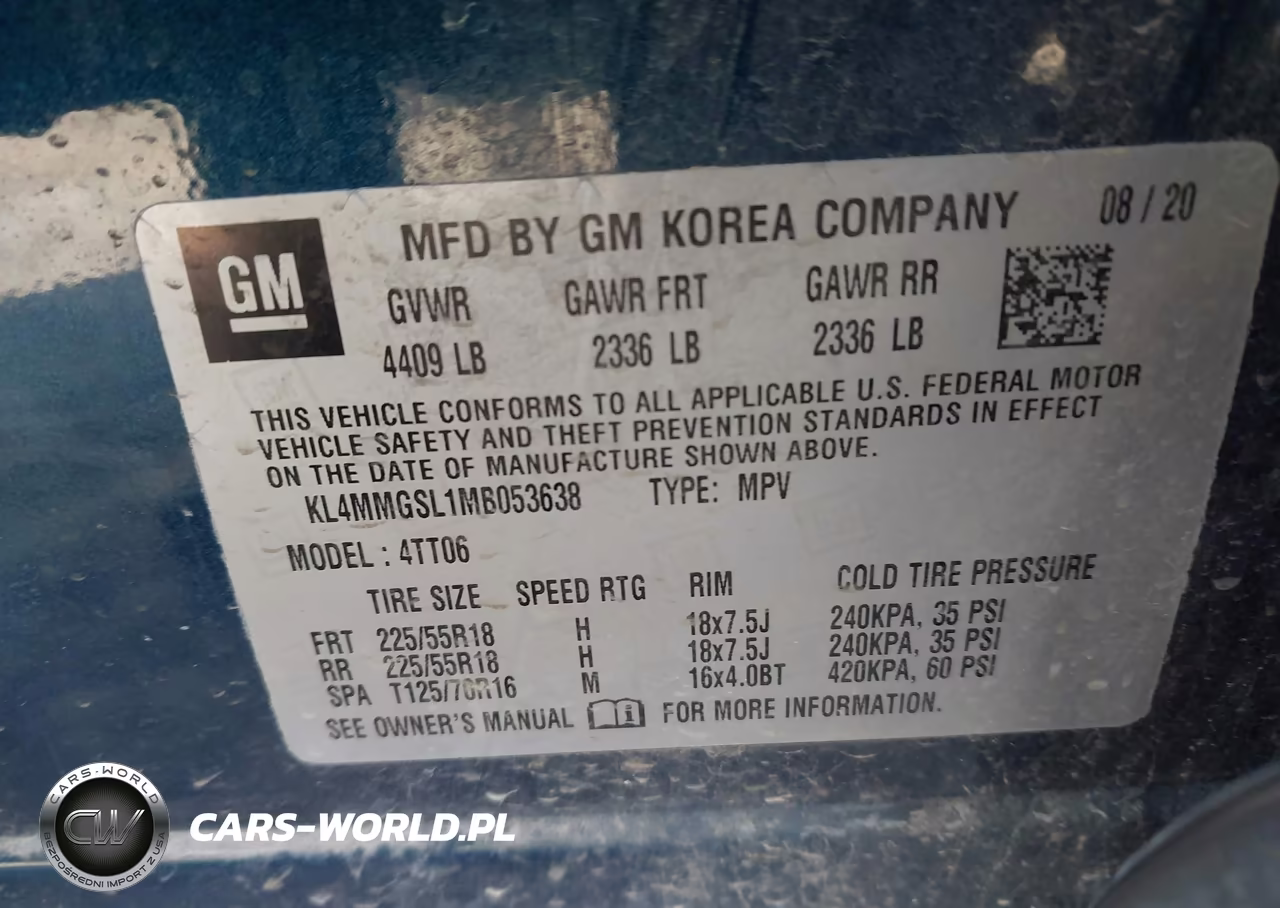 2021 Buick Encore Gx Awd Essence VIN:KL4MMGSL1MB053638 - 9