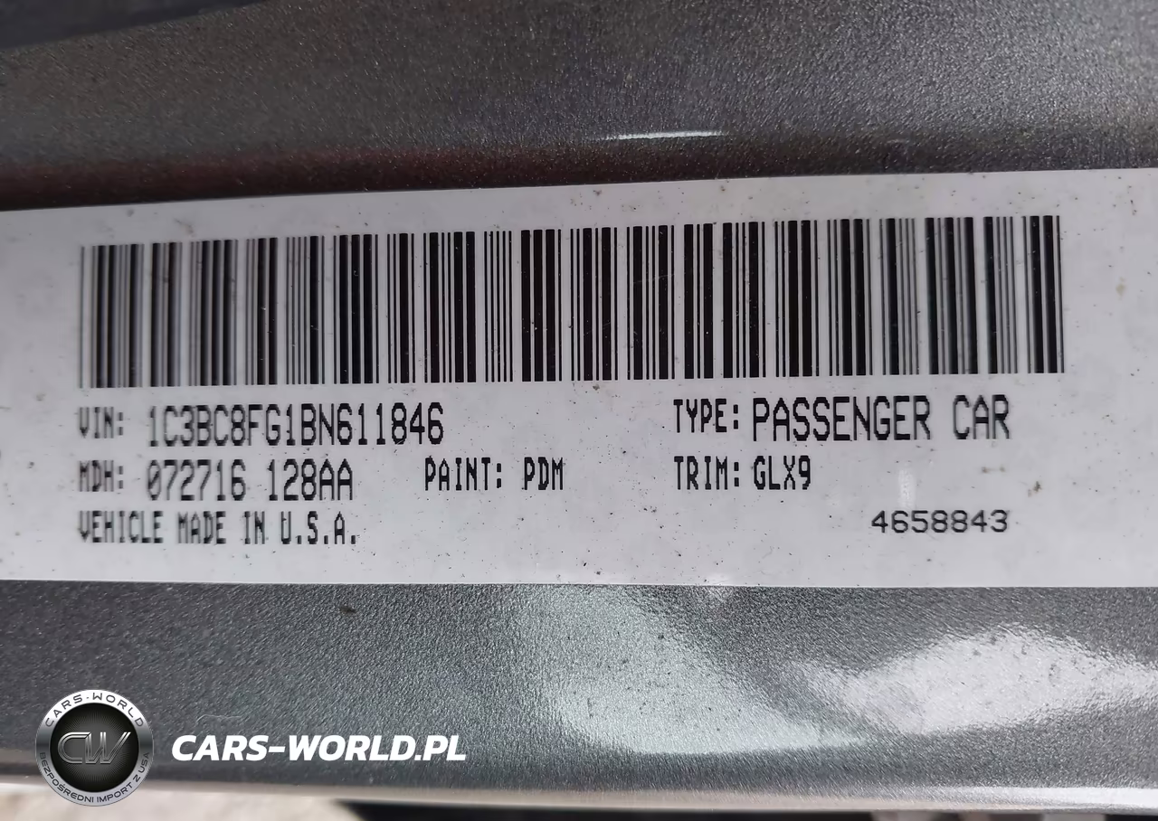 2011 Chrysler 200 S VIN:1C3BC8FG1BN611846 - 9