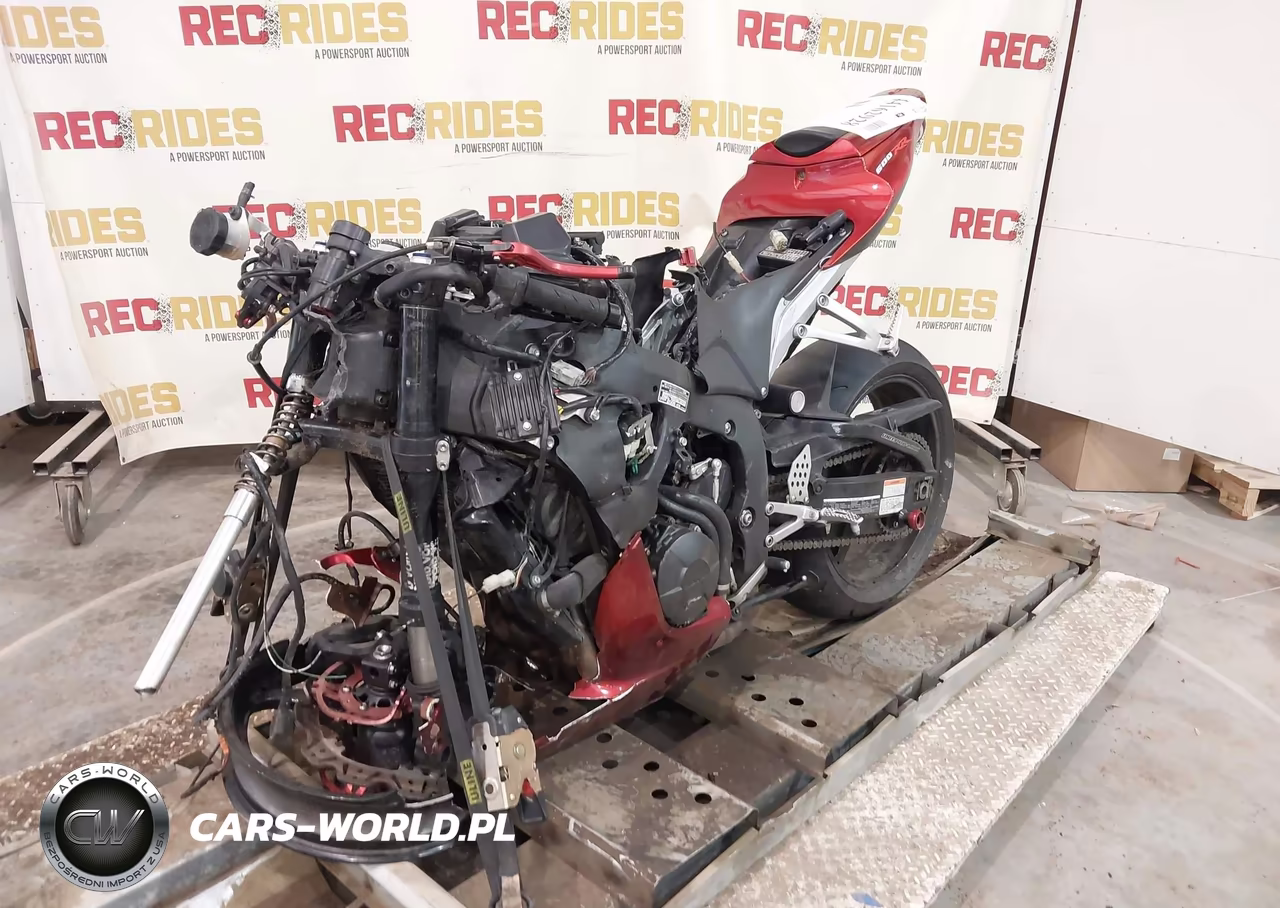 2008 Honda Cbr600 Rr VIN:JH2PC40078M104316 - 2