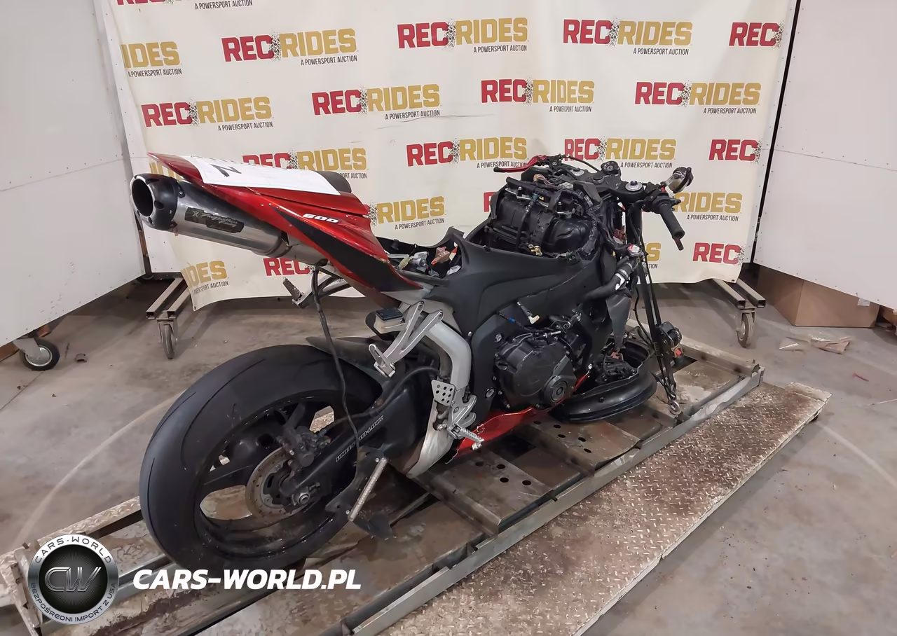 2008 Honda Cbr600 Rr VIN:JH2PC40078M104316 - 4