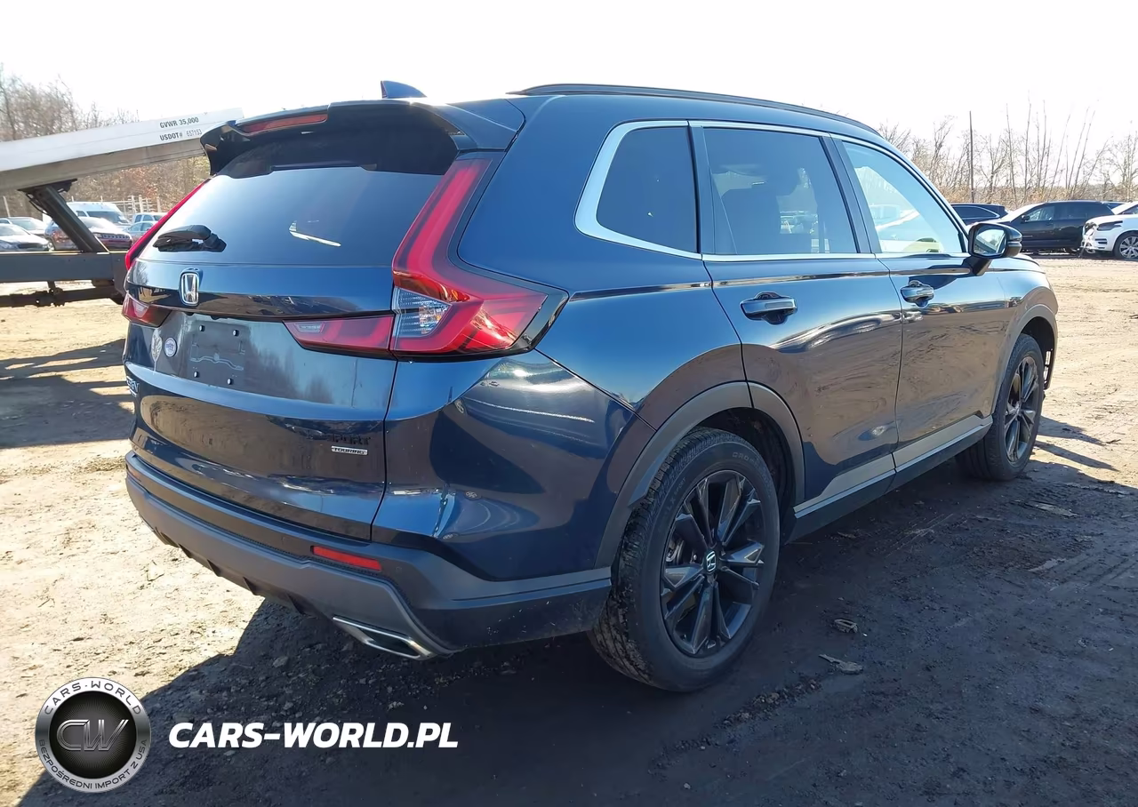 2025 Honda Cr-V Hybrid Sport Touring VIN:5J6RS6H90SL003371 - 4