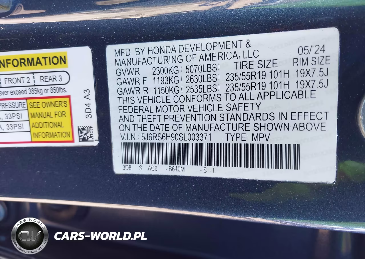 2025 Honda Cr-V Hybrid Sport Touring VIN:5J6RS6H90SL003371 - 9