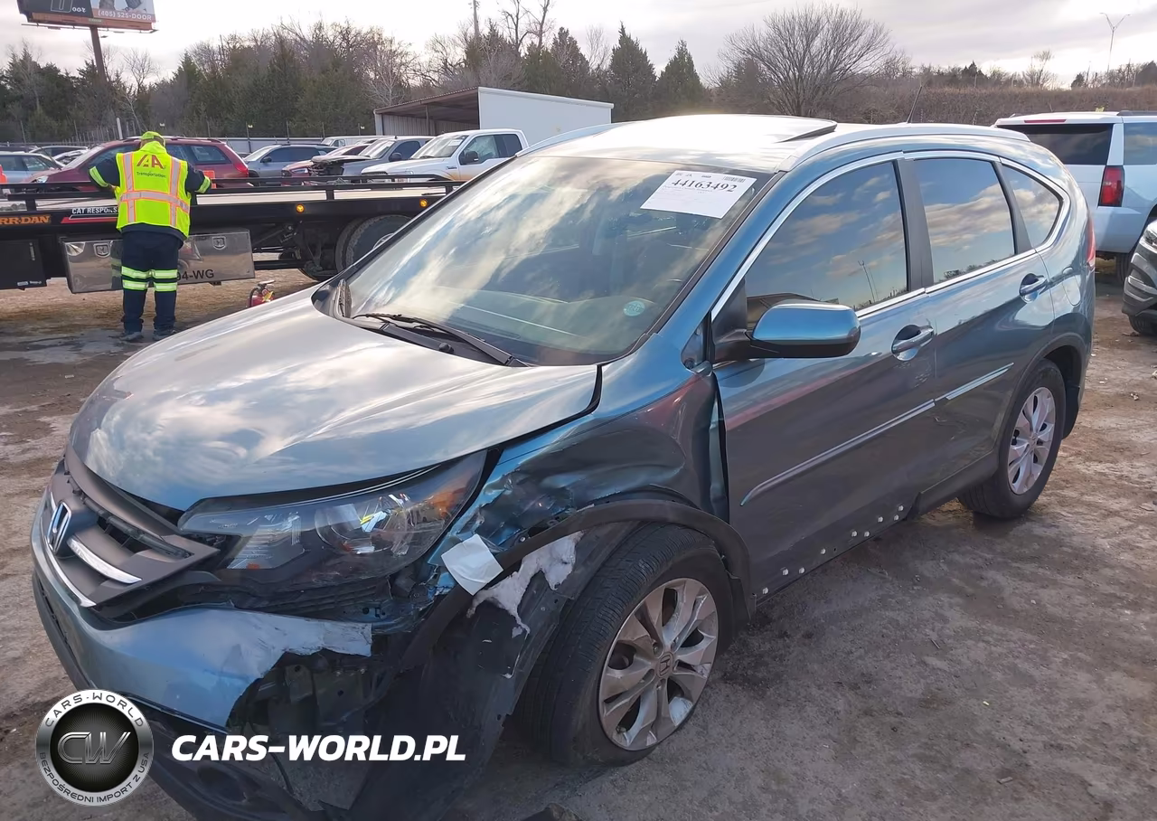 2013 Honda Cr-V Ex-L VIN:5J6RM3H71DL002515 - 2