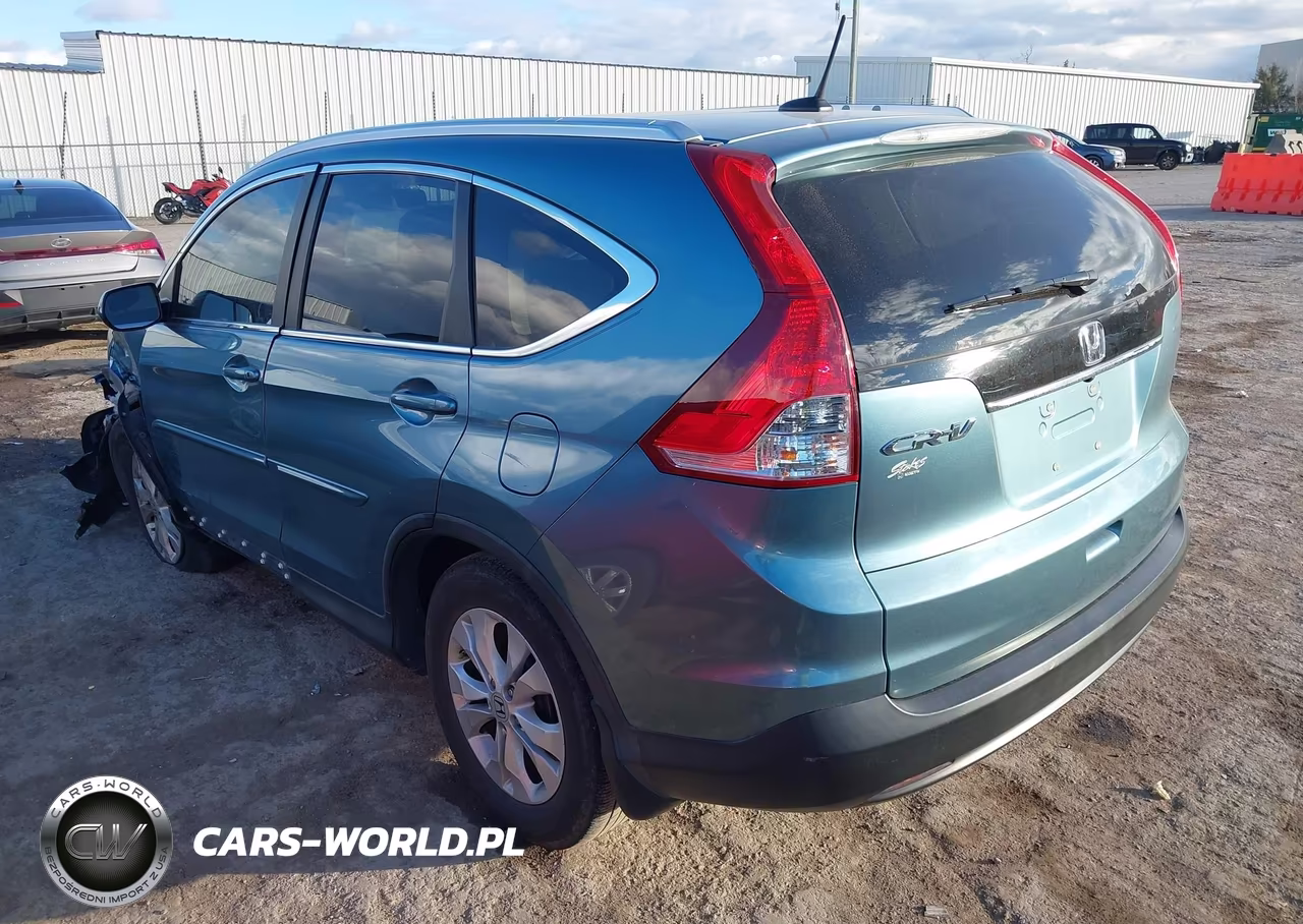 2013 Honda Cr-V Ex-L VIN:5J6RM3H71DL002515 - 3