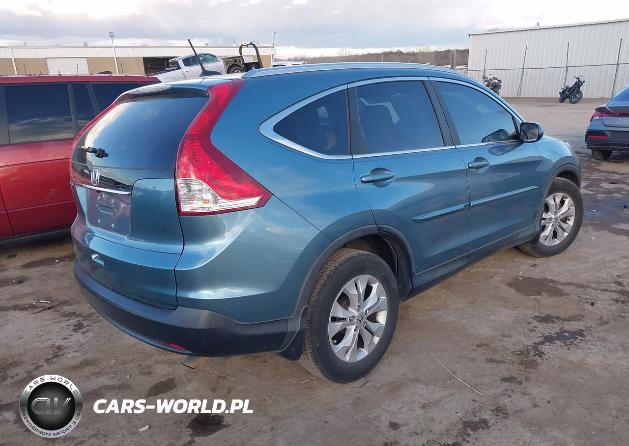 2013 Honda Cr-V Ex-L VIN:5J6RM3H71DL002515 - 4