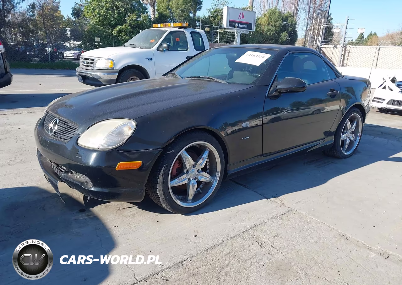 1999 Mercedes-Benz Slk 230 Kompressor VIN:WDBKK47FXXF090607 - 2