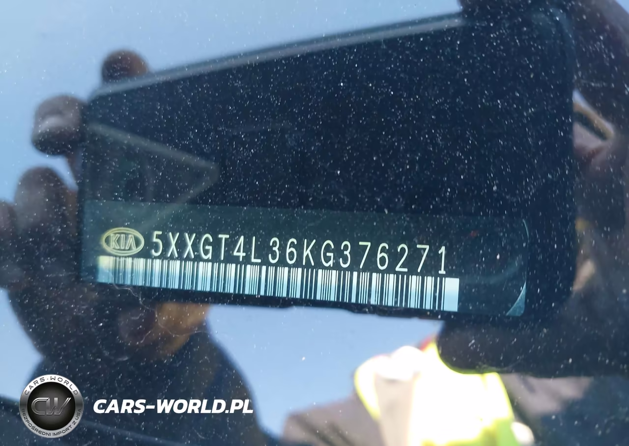 2019 Kia Optima Lx VIN:5XXGT4L36KG376271 - 17