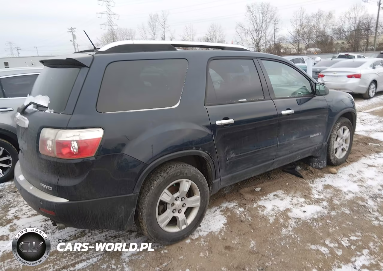 2007 GMC Acadia Sle-1 VIN:1GKEV13737J106313 - 4