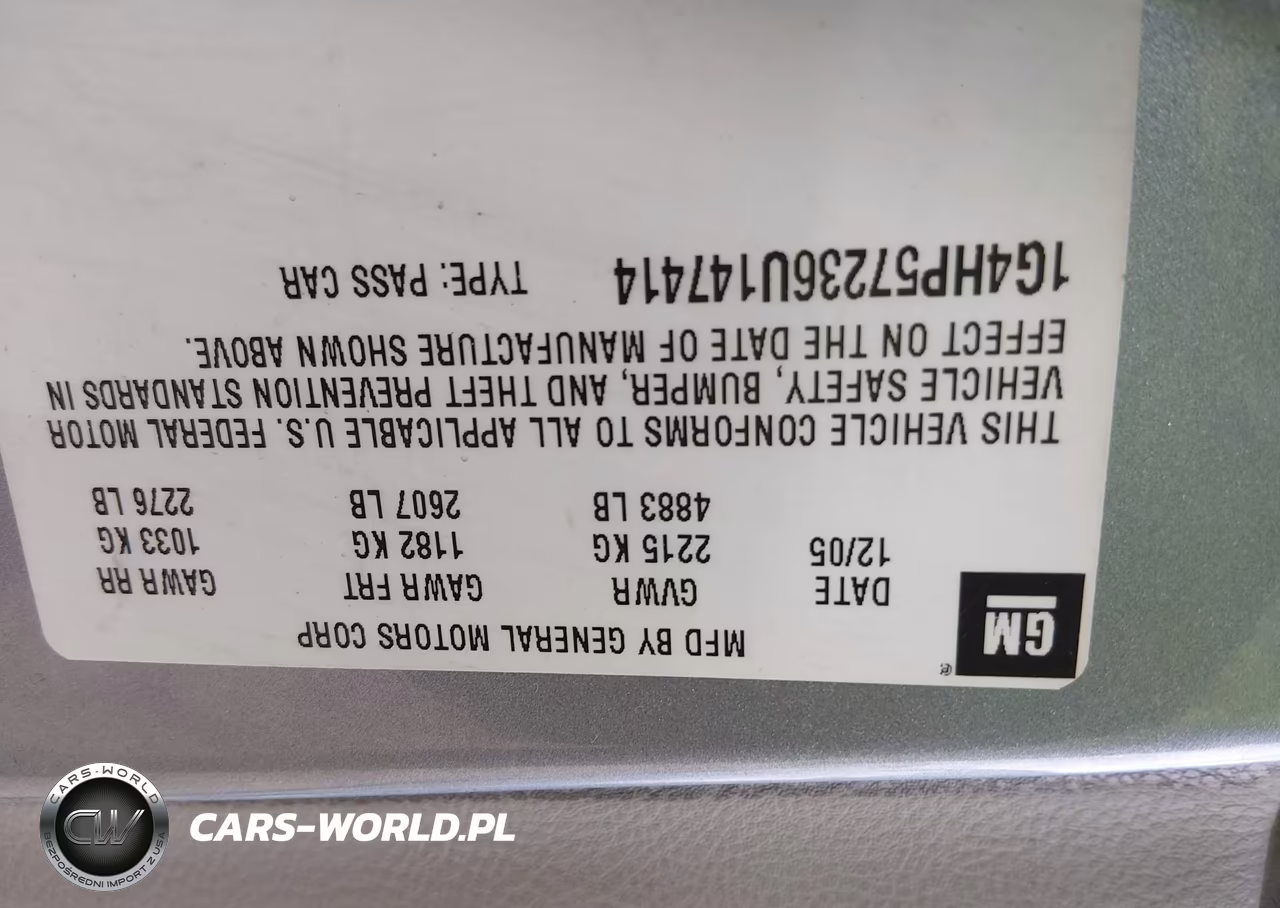 2006 Buick Lucerne Cx VIN:1G4HP57236U147414 - 9