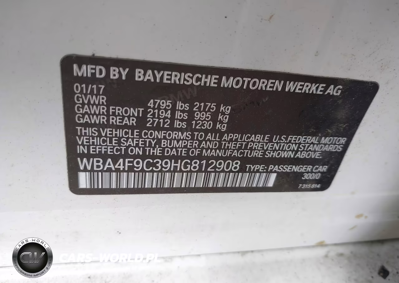 2017 BMW 430I Gran Coupe xDrive VIN:WBA4F9C39HG812908 - 9