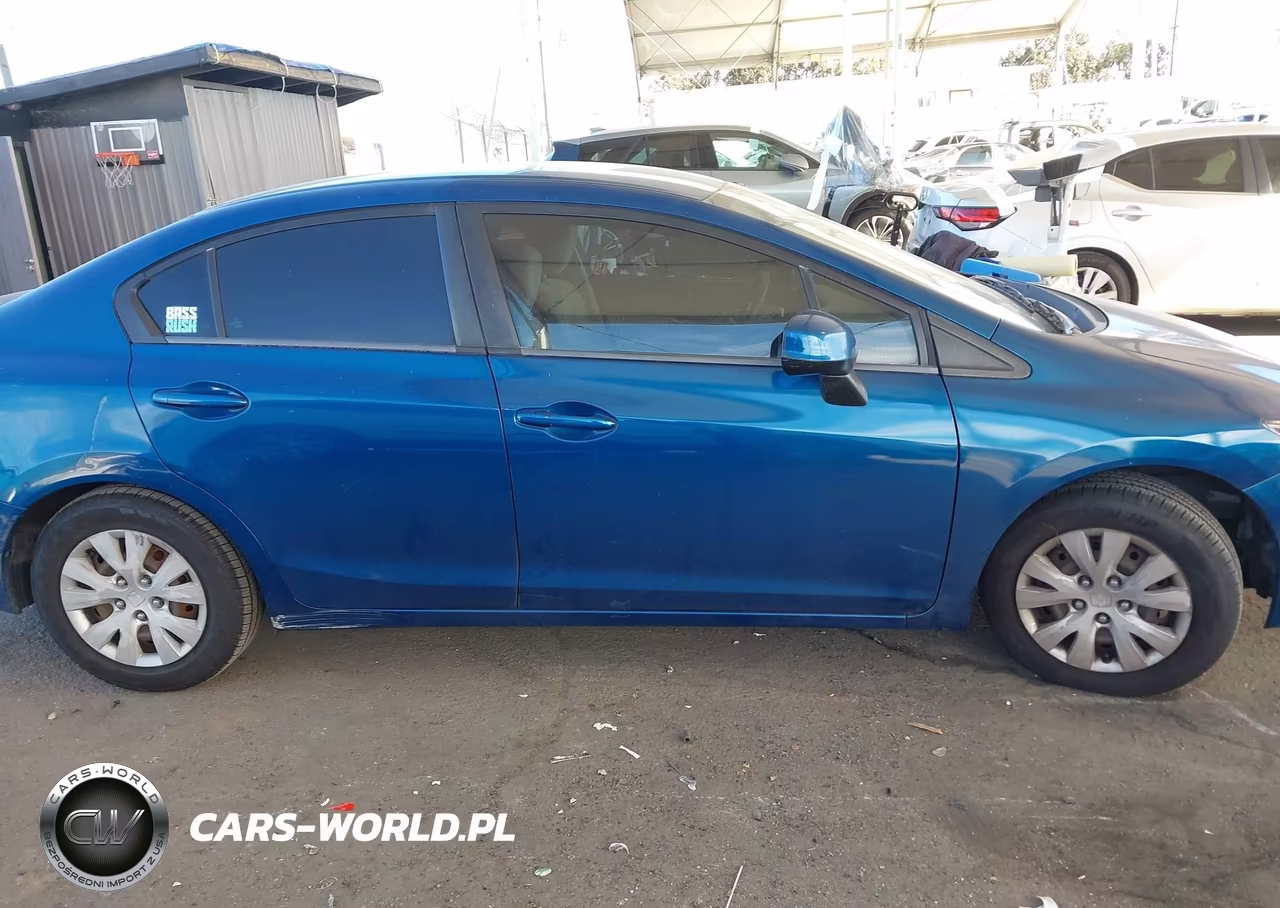 2012 Honda Civic Lx VIN:19XFB2F52CE345528 - 13