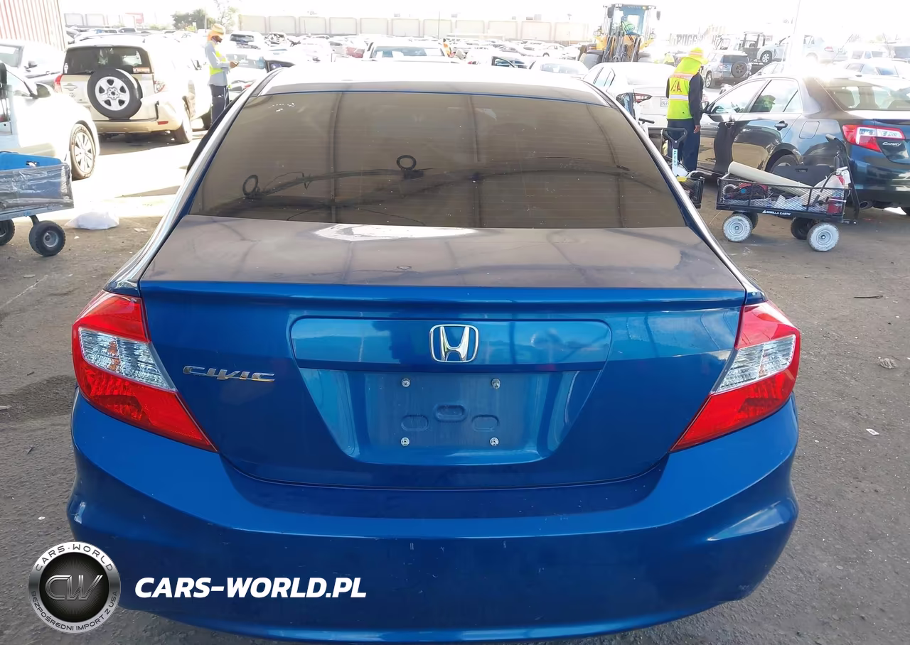 2012 Honda Civic Lx VIN:19XFB2F52CE345528 - 16