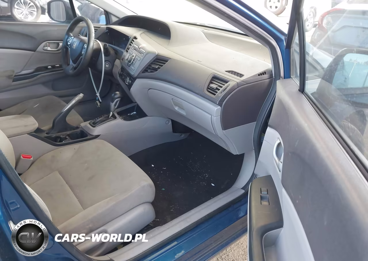 2012 Honda Civic Lx VIN:19XFB2F52CE345528 - 5