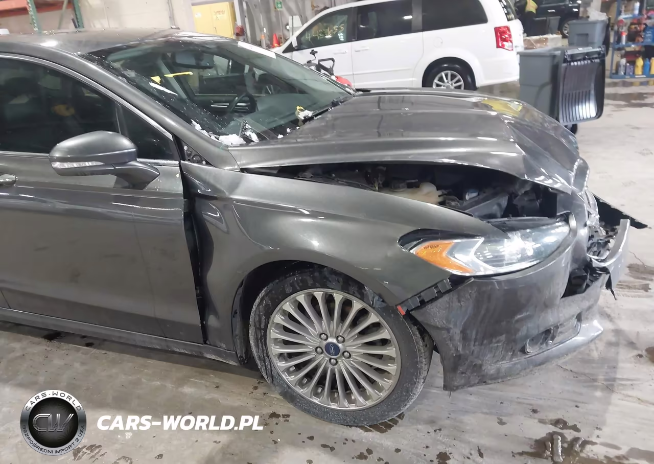 2015 Ford Fusion Titanium VIN:3FA6P0K95FR227507 - 13