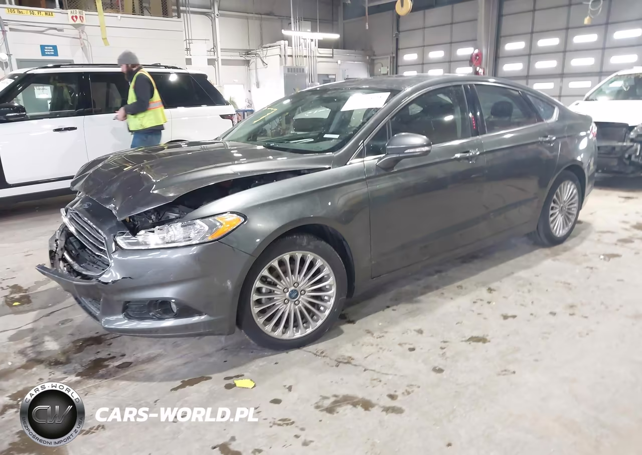 2015 Ford Fusion Titanium VIN:3FA6P0K95FR227507 - 2