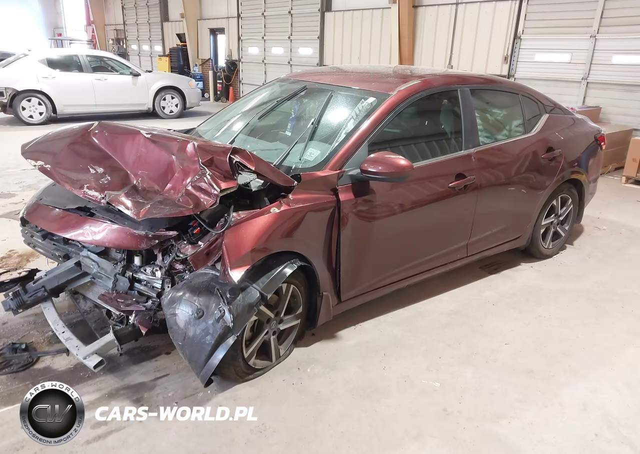 2025 Nissan Sentra Sv VIN:3N1AB8CVXSY203767 - 2