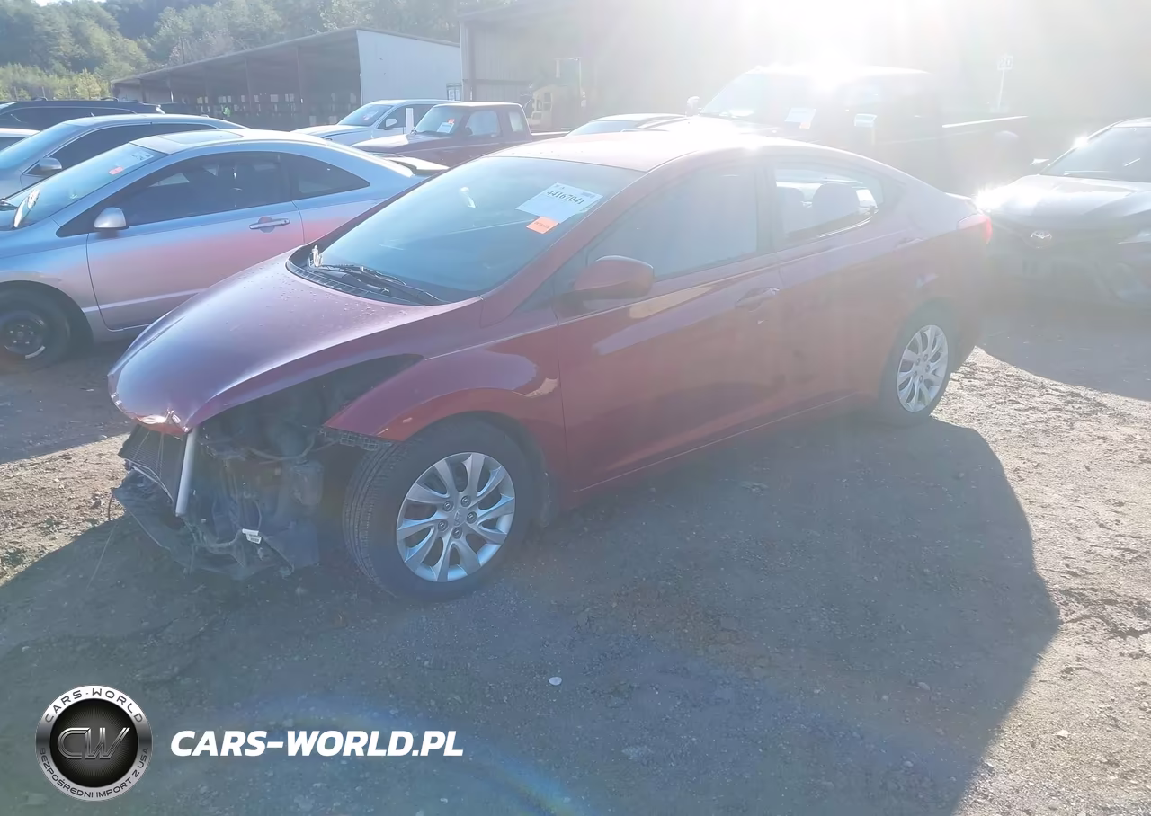 2013 Hyundai Elantra Gls-Limited VIN:5NPDH4AE3DH199162 - 2