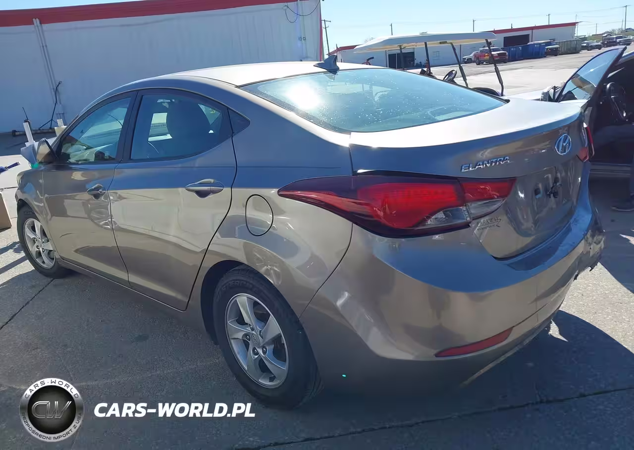 2014 Hyundai Elantra Se VIN:5NPDH4AE0EH481258 - 3