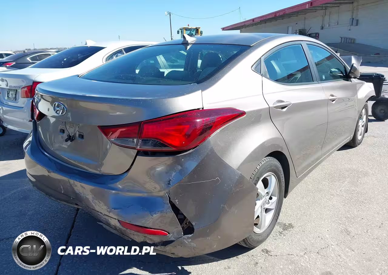 2014 Hyundai Elantra Se VIN:5NPDH4AE0EH481258 - 4