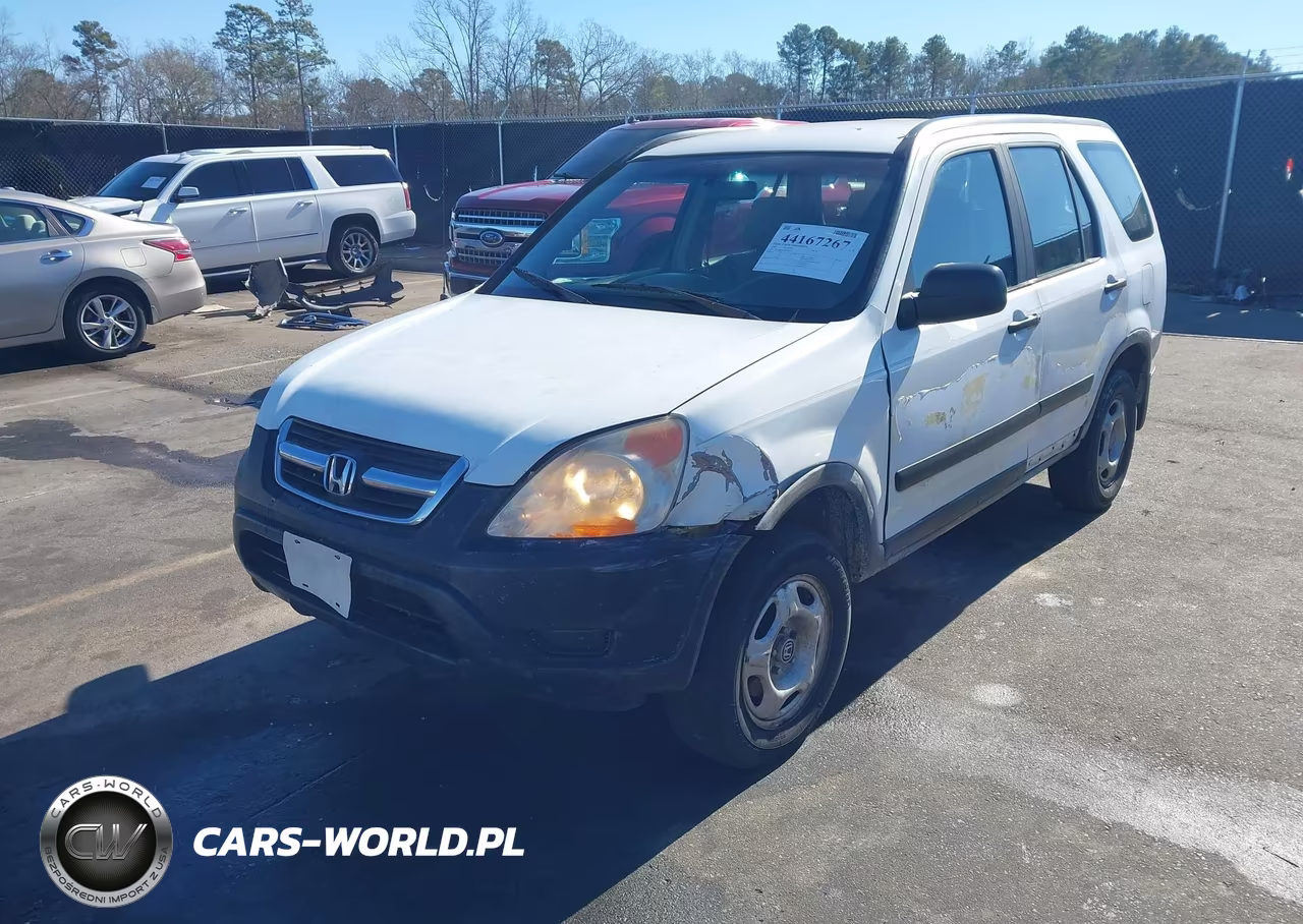 2002 Honda Cr-V Lx VIN:JHLRD68492C007653 - 2